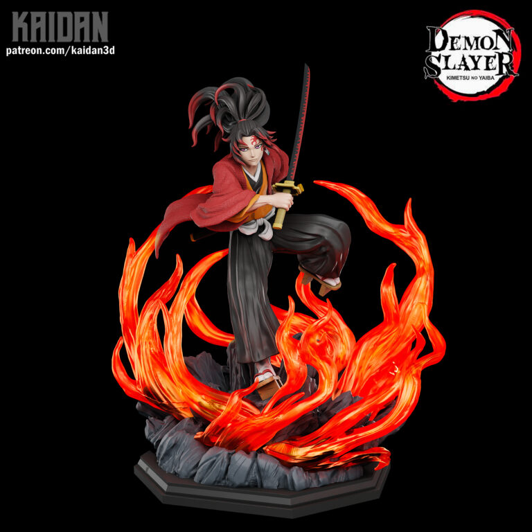 Kokushibo x Yoriichi Diorama - Kimetsu no Yaiba - STL Files
