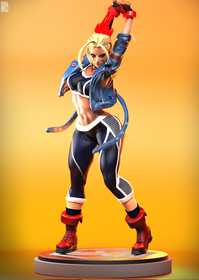 Cammy White 2 - Street Fighter - STL Files - STL Forge