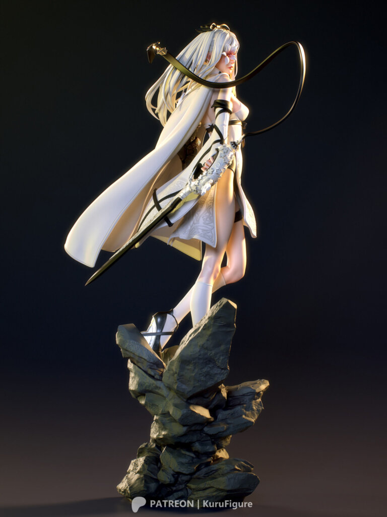 Zero - Drakengard - STL Files - STL Forge