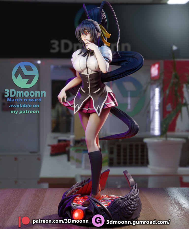 Akeno Himejima + NSFW + Extras - High School DxD - STL Files