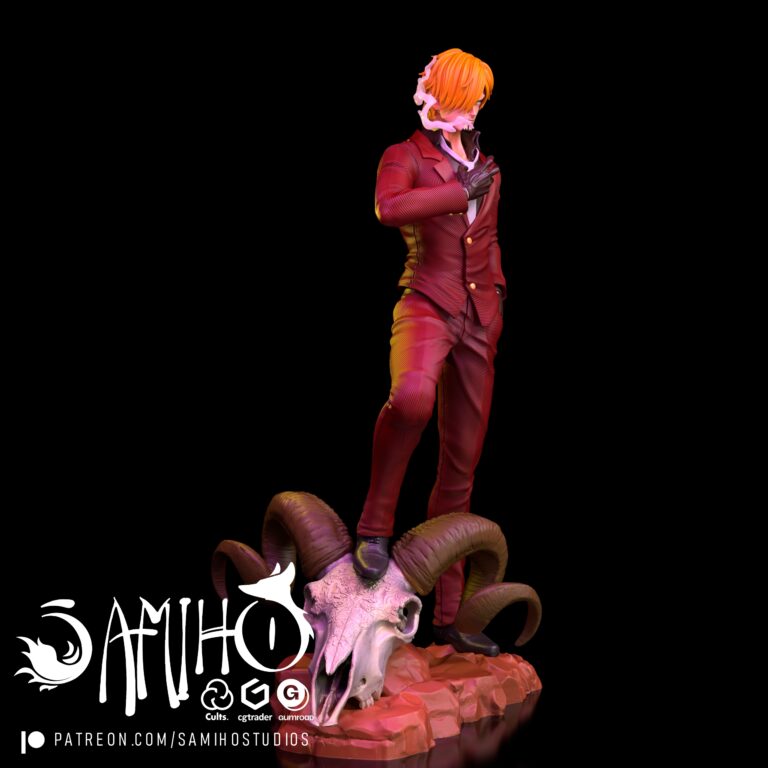 Sanji 2 - One Piece - STL Files - STL Forge