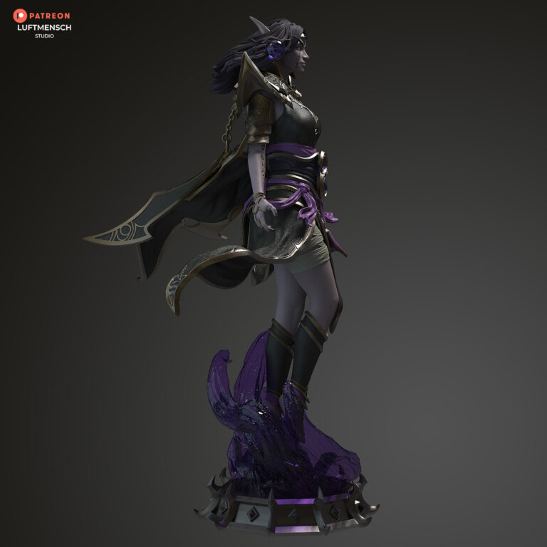 Xal'atath - Warcraft - STL Files - STL Forge