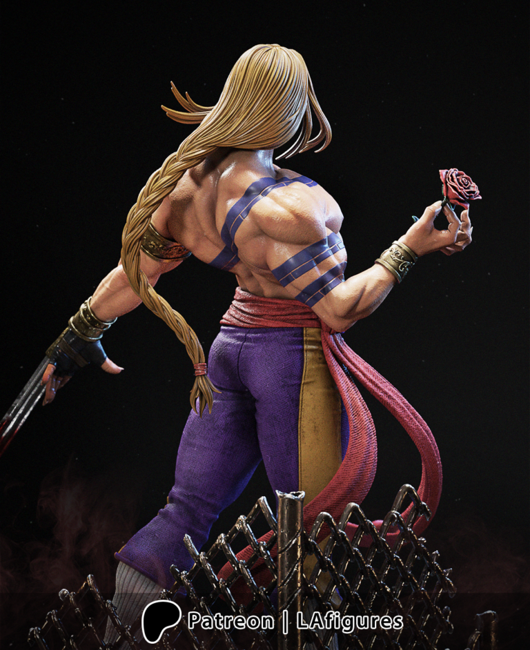 Vega + Busto - Street Fighter - STL Files