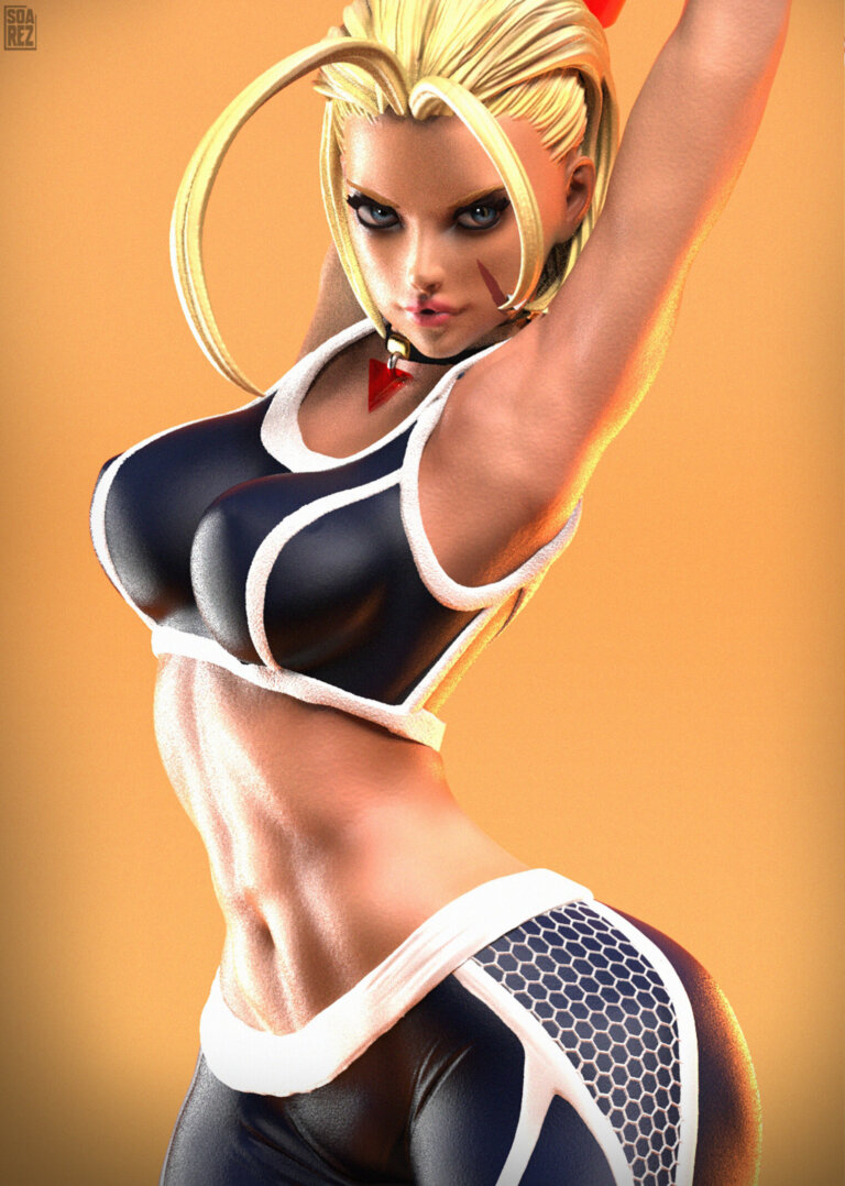 Cammy White 2 - Street Fighter - STL Files - STL Forge