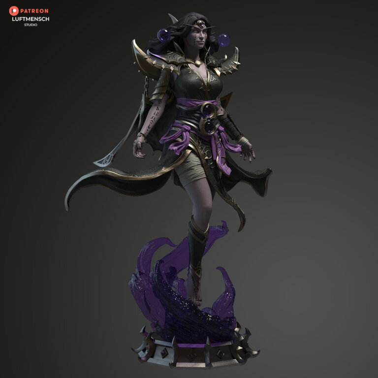 Xal'atath - Warcraft - STL Files - STL Forge