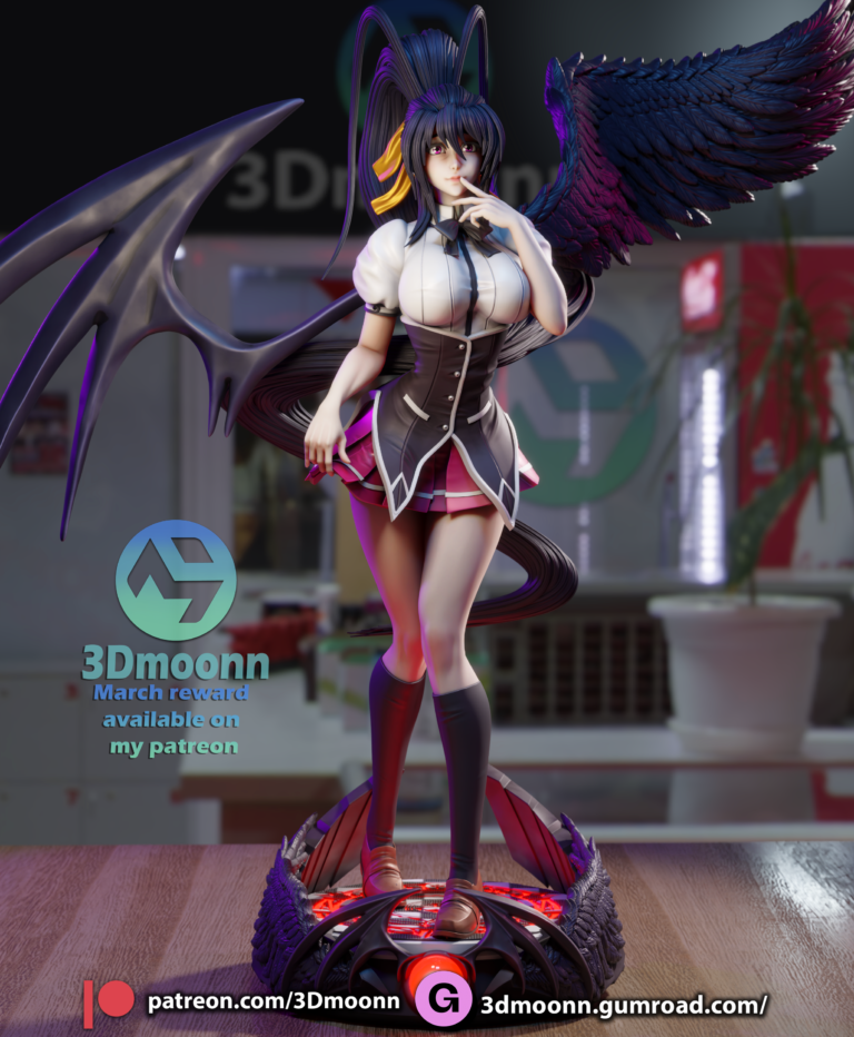 Akeno Himejima + NSFW + Extras - High School DxD - STL Files