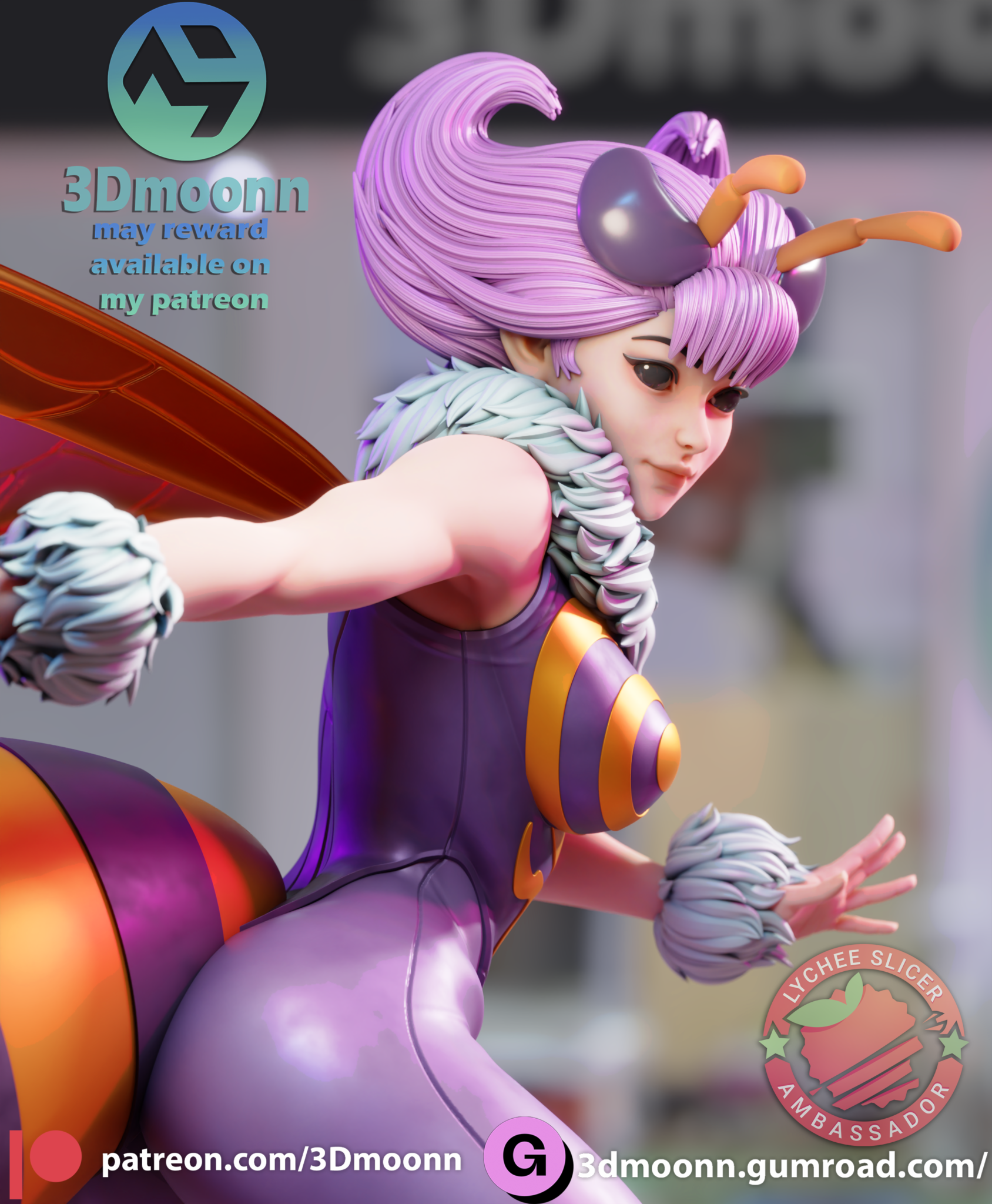 Q-bee - DarkStalkers - STL Files