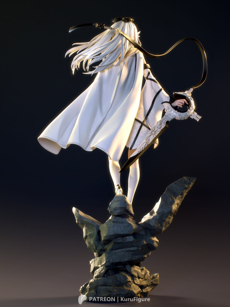 Zero - Drakengard - STL Files - STL Forge