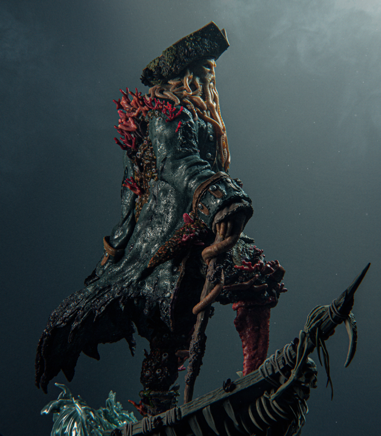 Davy Jones 2 - Piratas del Caribe - STL Files