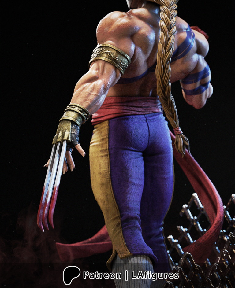 Vega + Busto - Street Fighter - STL Files