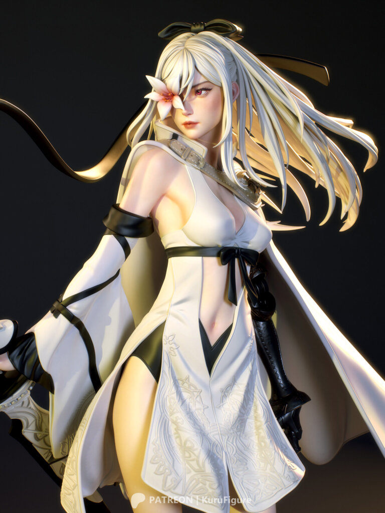 Zero - Drakengard - STL Files - STL Forge