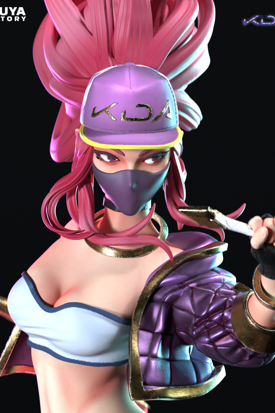 Akali KDA de cerca