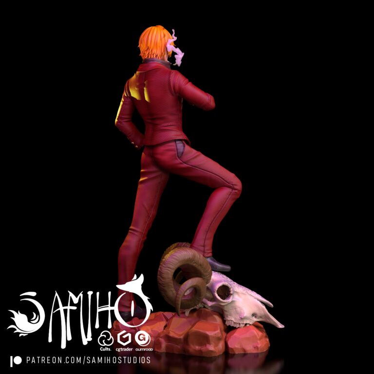 Sanji 2 - One Piece - STL Files - STL Forge