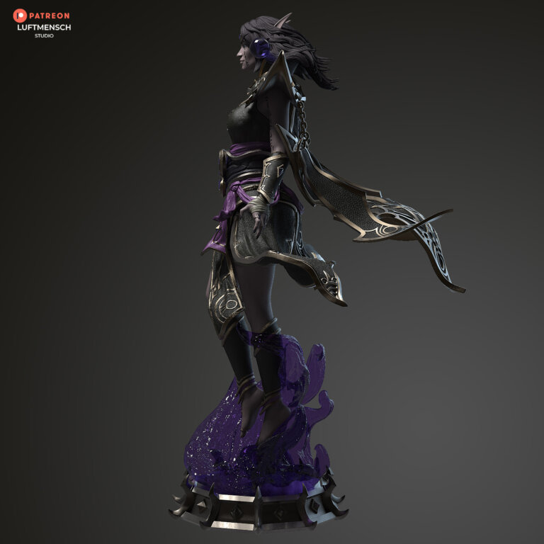 Xal'atath - Warcraft - STL Files - STL Forge