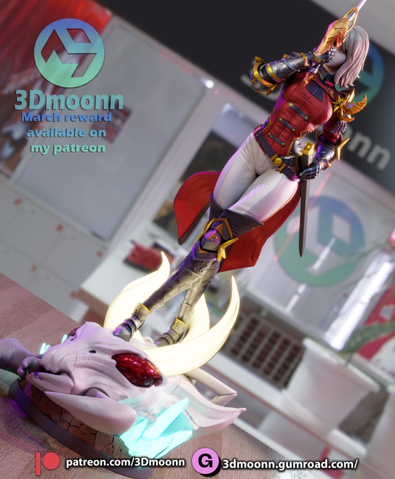 Cha Hae-In 3 + NSFW - Solo Leveling - STL Files - STL Forge