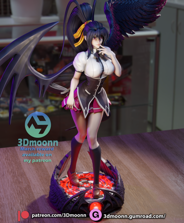 Akeno Himejima + NSFW + Extras - High School DxD - STL Files