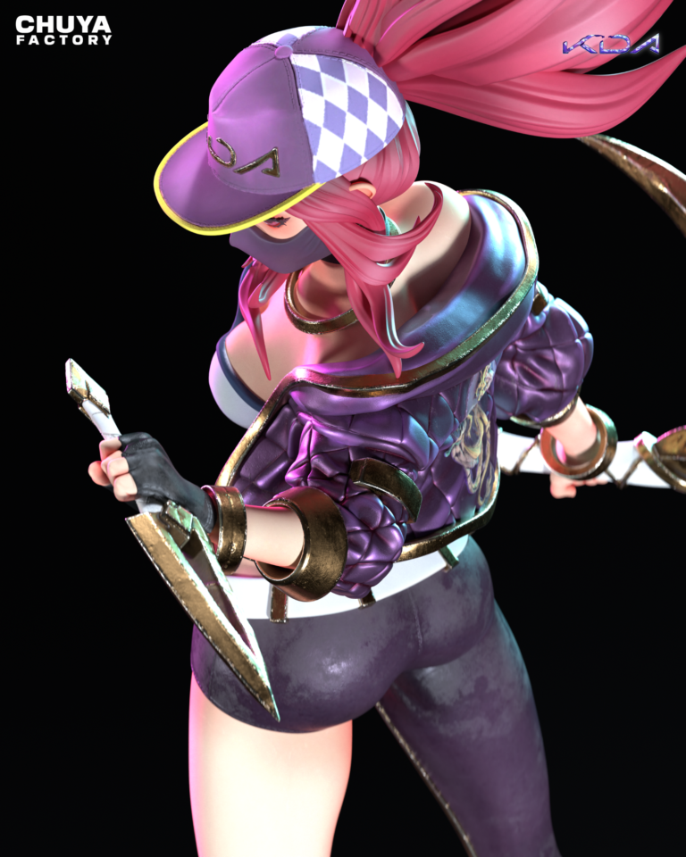 Akali K/DA - League of Legends - STL Forge