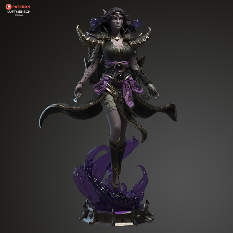 Xal'atath - Warcraft - STL Files - STL Forge