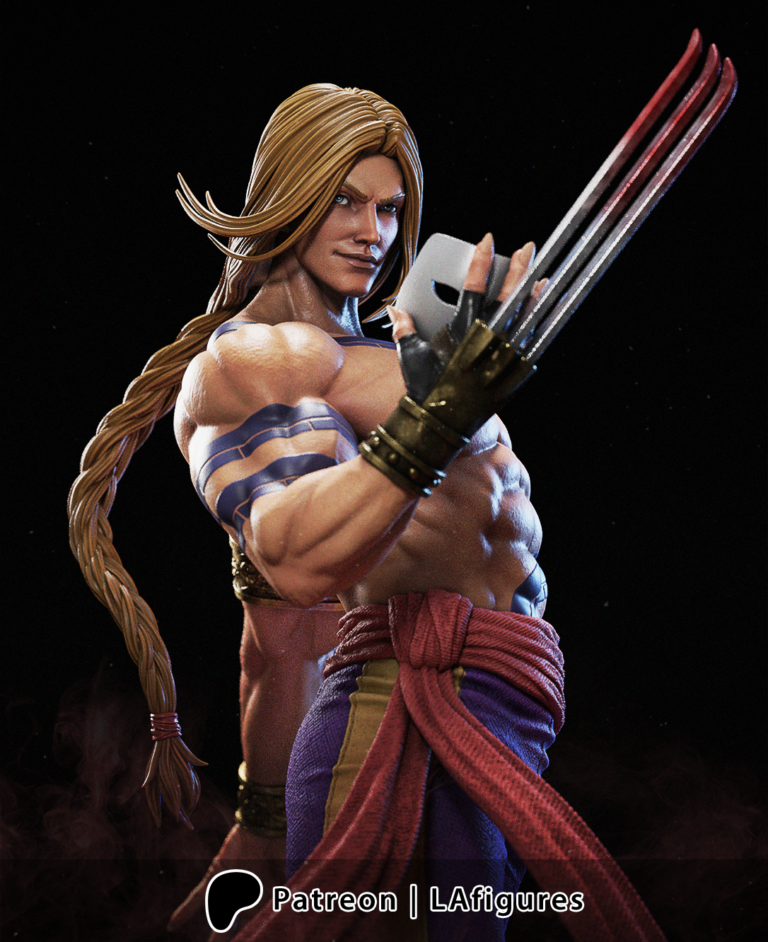 Vega + Busto - Street Fighter - STL Files