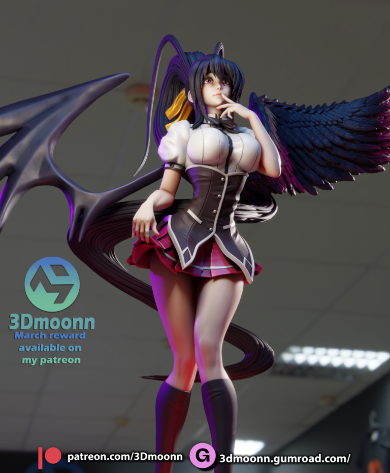 Akeno Himejima + NSFW + Extras - High School DxD - STL Files
