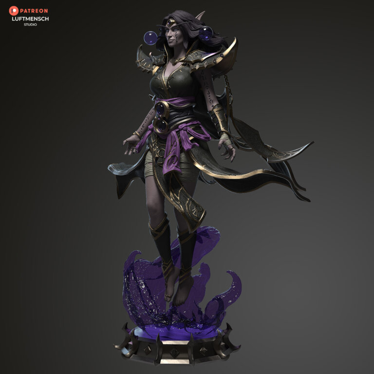 Xal'atath - Warcraft - STL Files - STL Forge