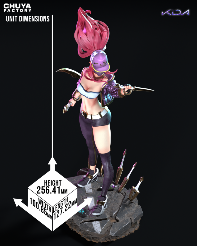 Akali K/DA - League of Legends - STL Forge