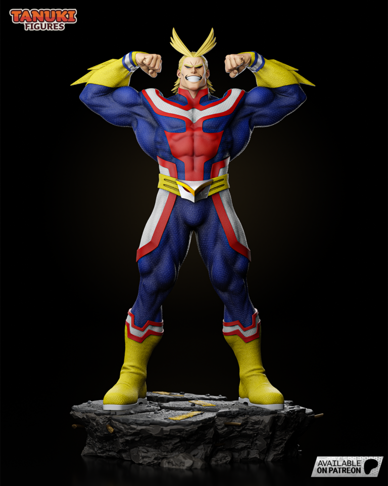 All Might cuerpo completo