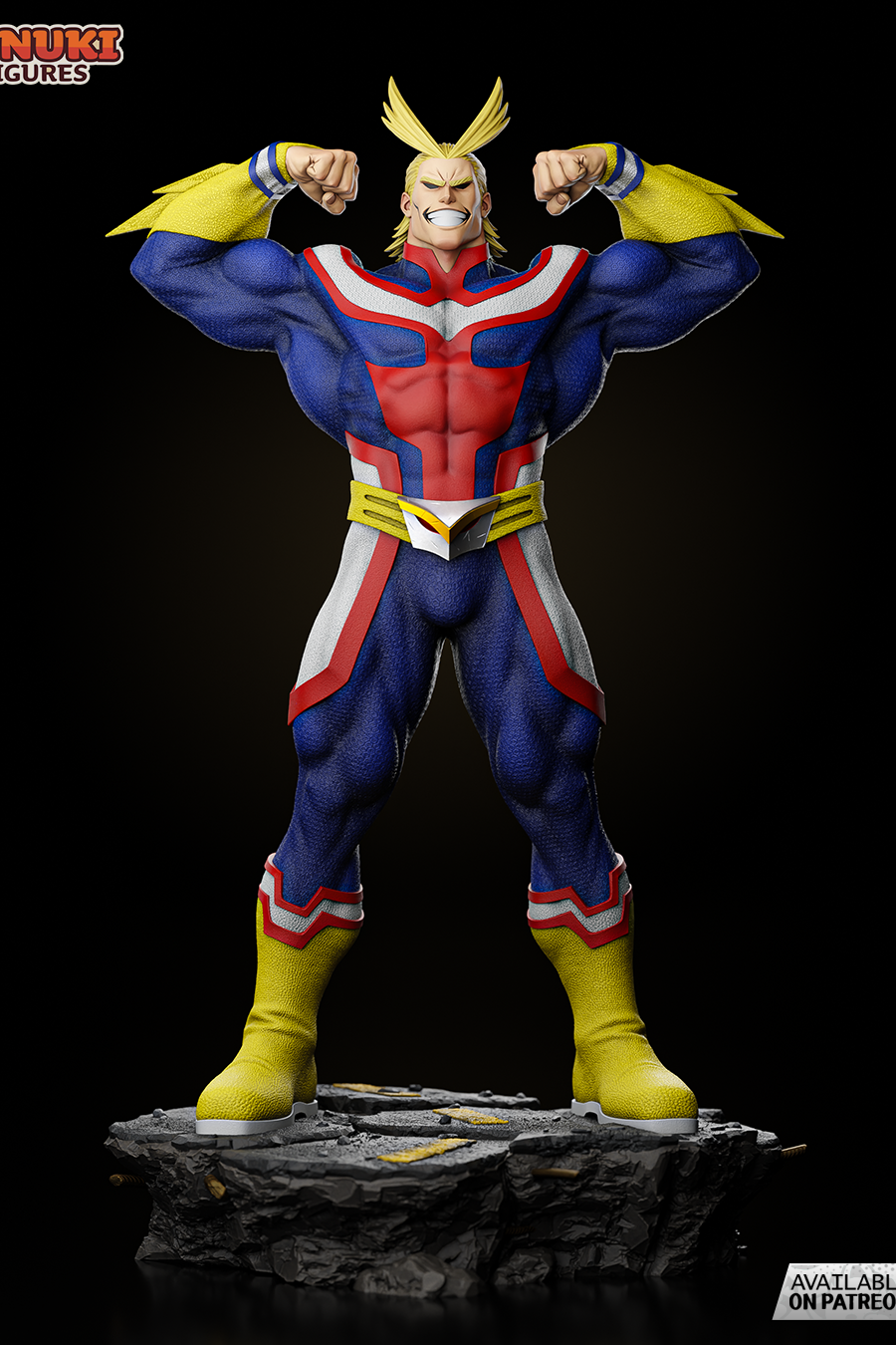 All Might cuerpo completo