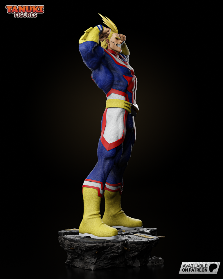 All Might + Busto - My Hero Academia - STL Files