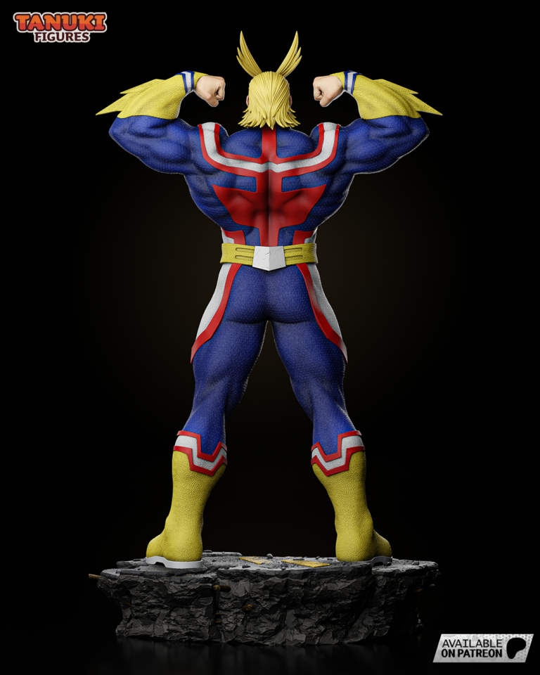 All Might + Busto - My Hero Academia - STL Files