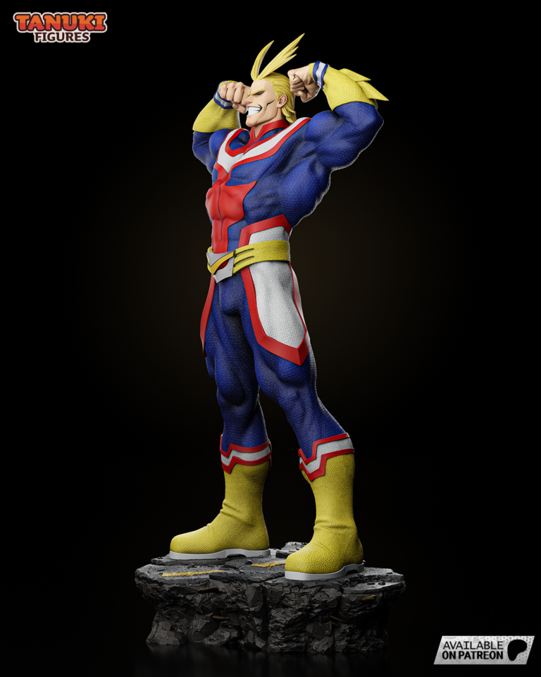All Might + Busto - My Hero Academia - STL Files