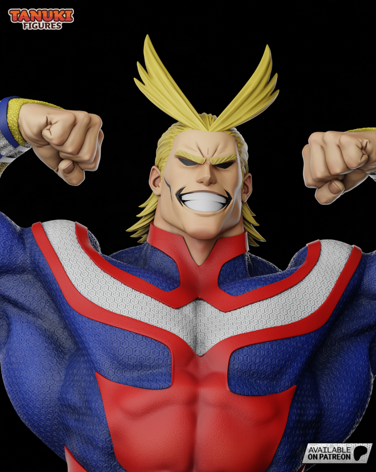 All Might + Busto - My Hero Academia - STL Files