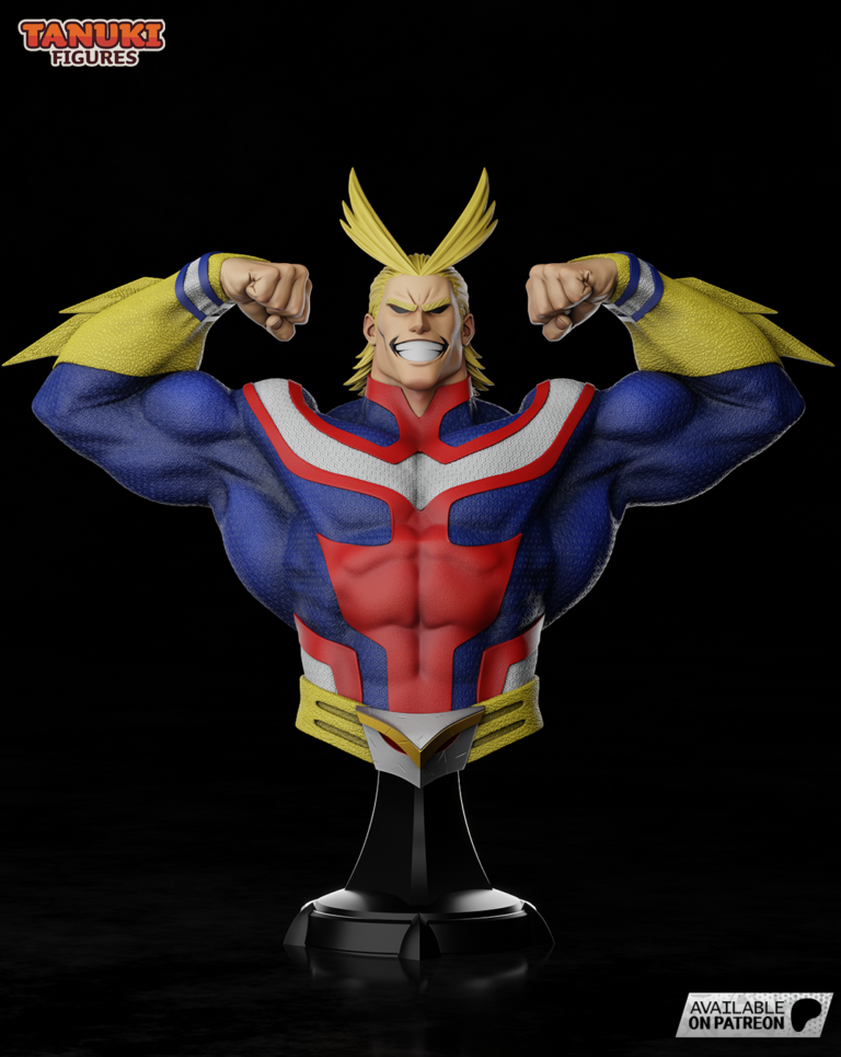 All Might + Busto - My Hero Academia - STL Files