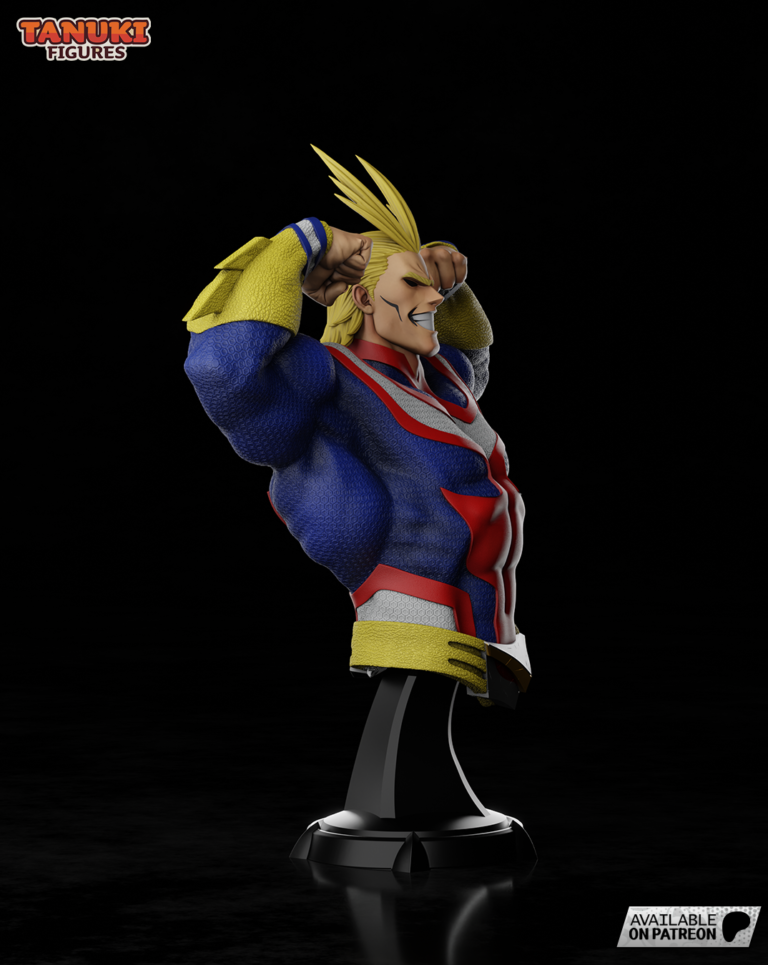 All Might + Busto - My Hero Academia - STL Files