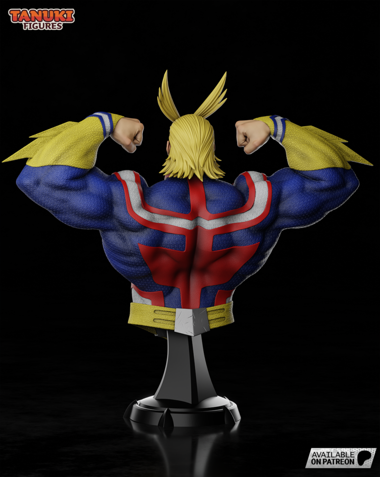 All Might + Busto - My Hero Academia - STL Files