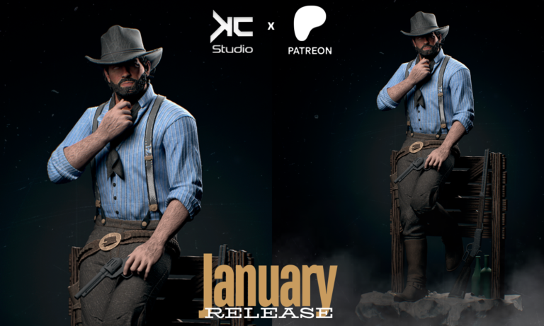 Arthur Morgan 2 - Red Dead Redemption - STL Files