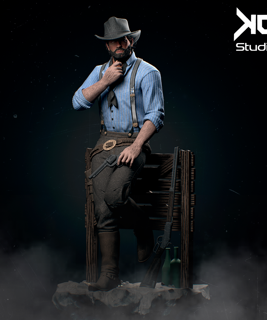 Arthur Morgan cuerpo completo