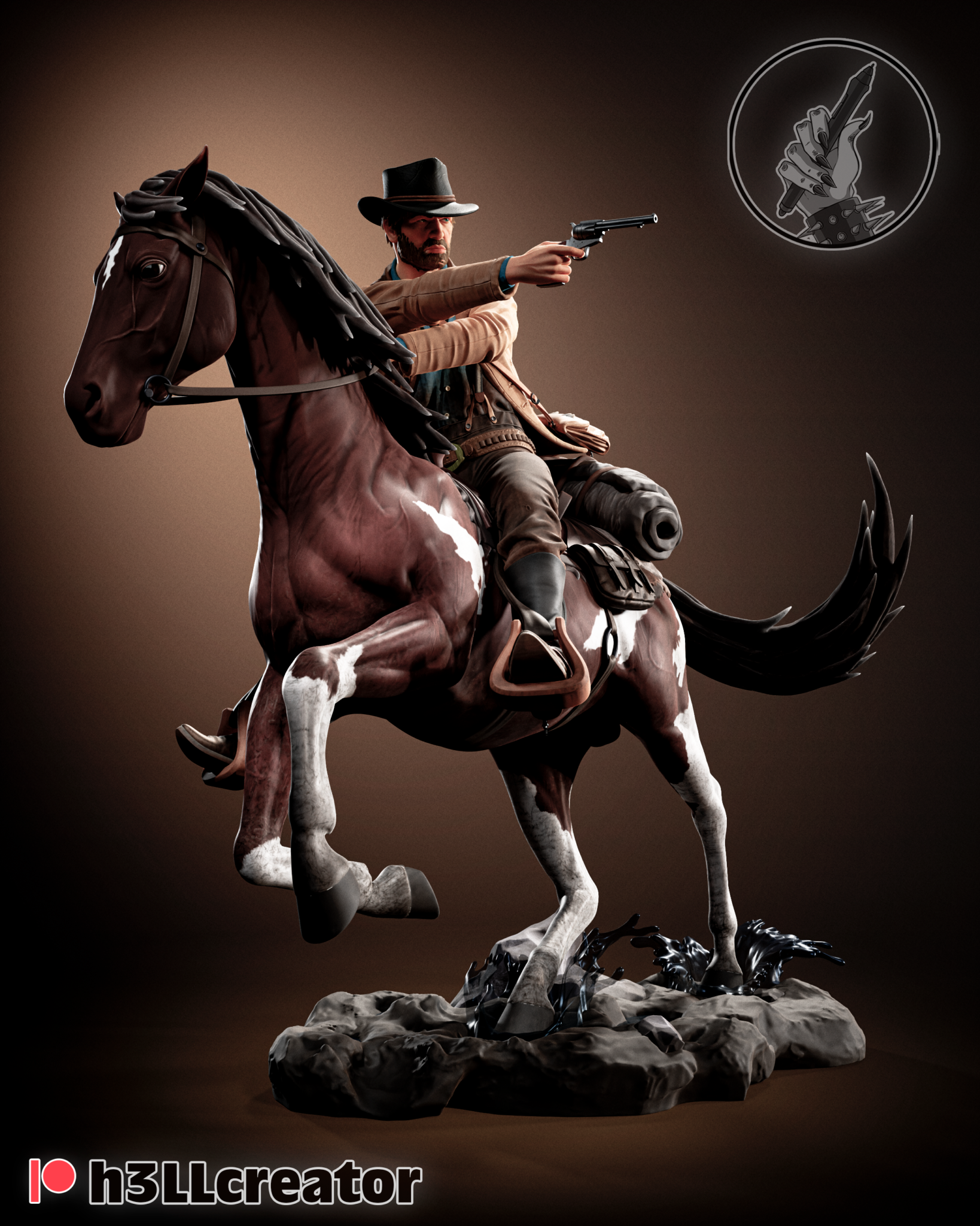 Arthur Morgan - Red Dead Redemption - STL Files - STL Forge