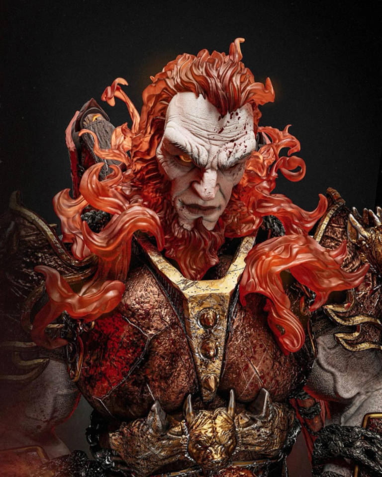 Ares + Busto - God of War - STL Files