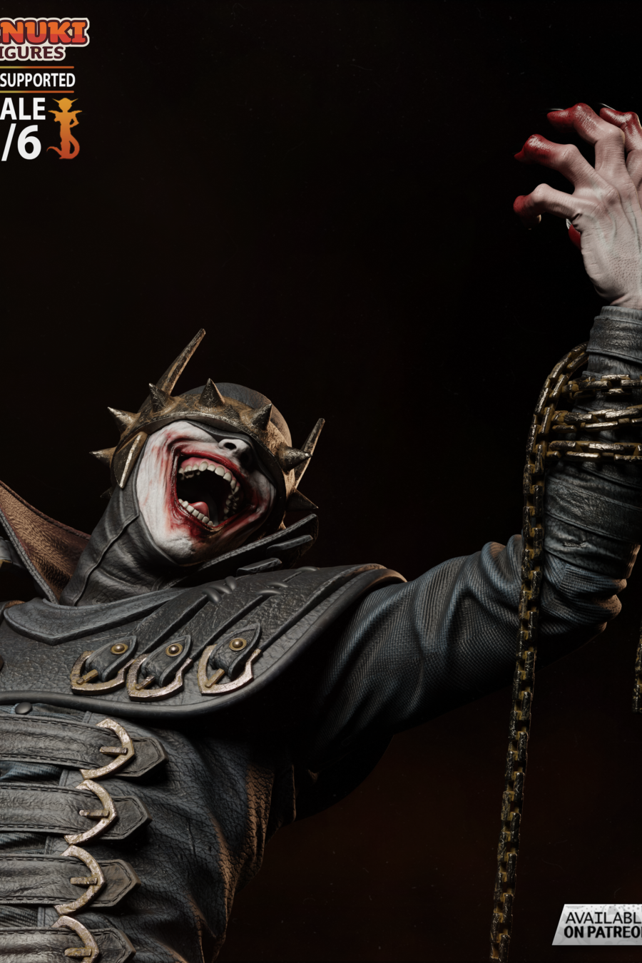 Batman Who Laughs de cerca