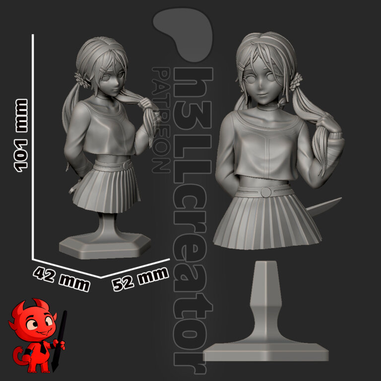 Mita + Busto - MiSide - STL Files - STL Forge