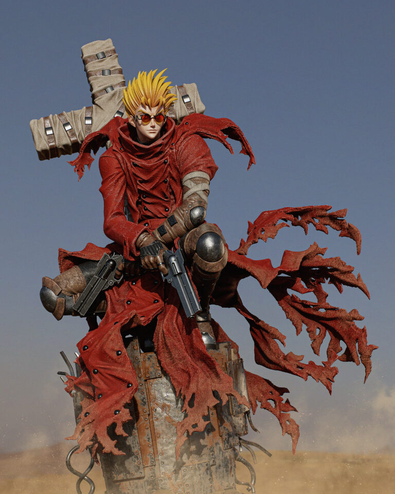 Vash Estampida - Trigun - STL Files - STL Forge