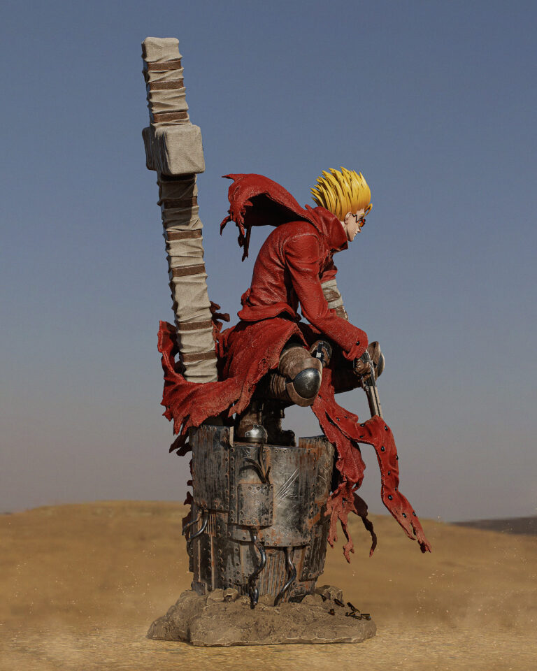 Vash Estampida - Trigun - STL Files - STL Forge