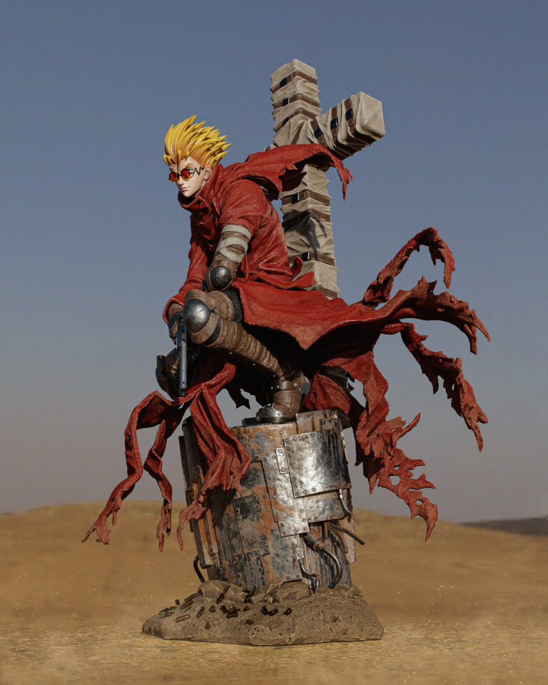 Vash Estampida - Trigun - STL Files - STL Forge