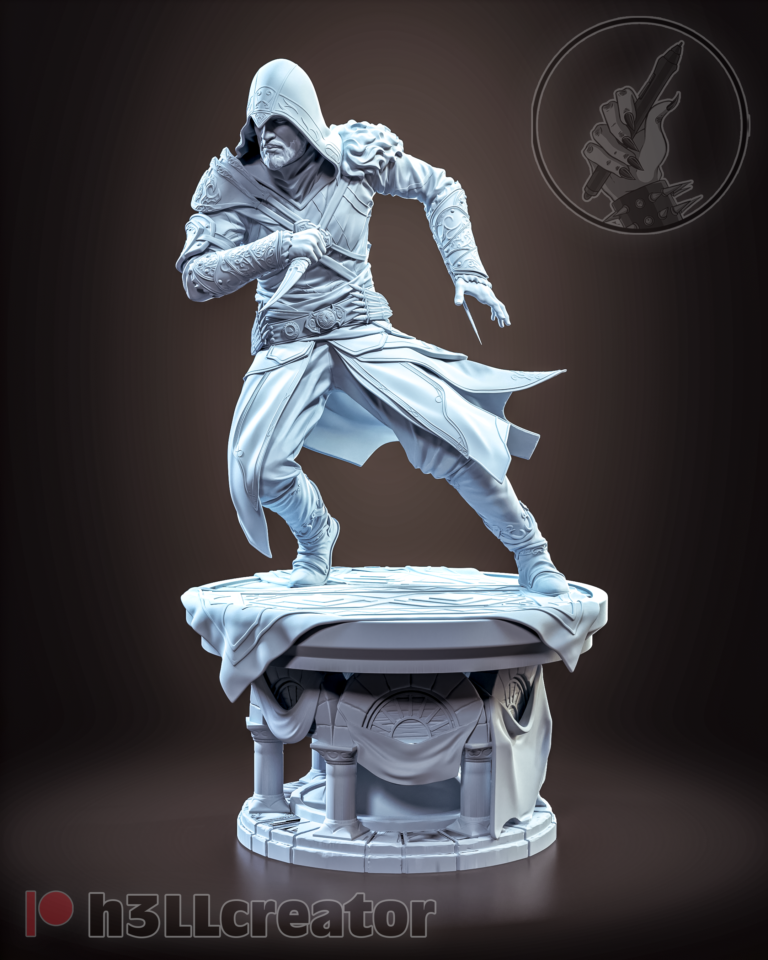 Ezio Auditore 2 + Busto - Assassin's Creed