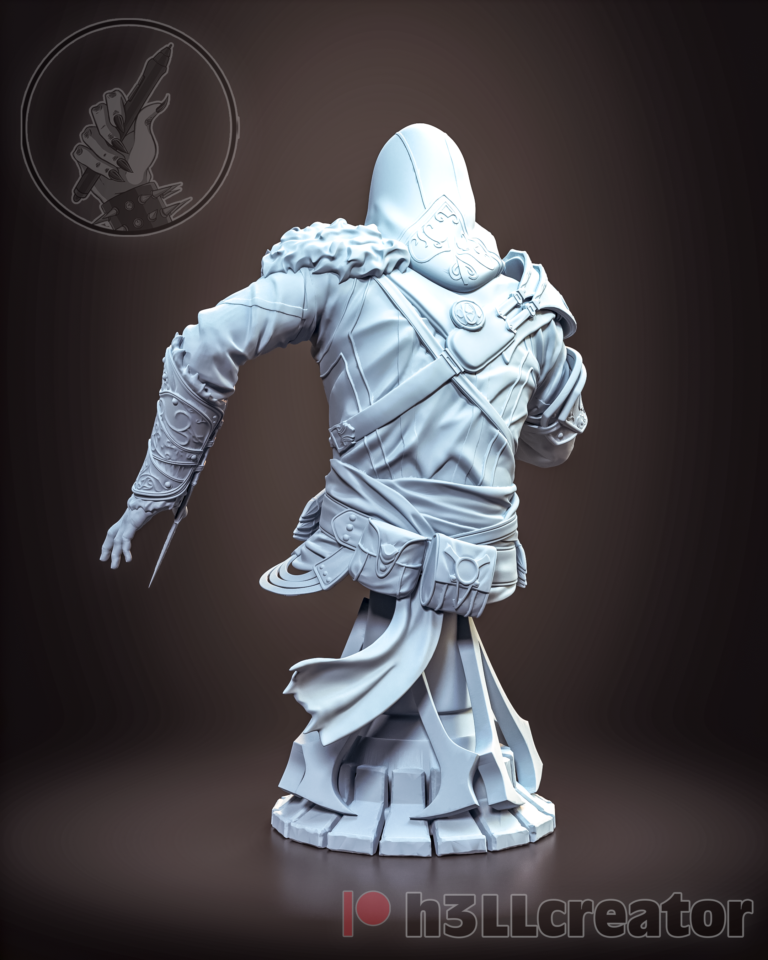 Ezio Auditore 2 + Busto - Assassin's Creed