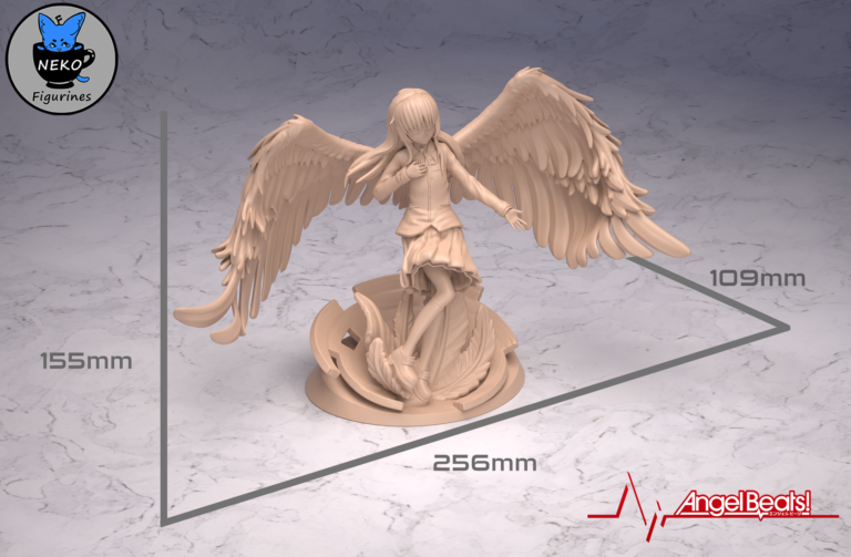 Kanade Tachibana - Angel Beats! - STL Files - STL Forge