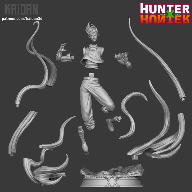 Hisoka Morow - Hunter x Hunter - STL Files - STL Forge