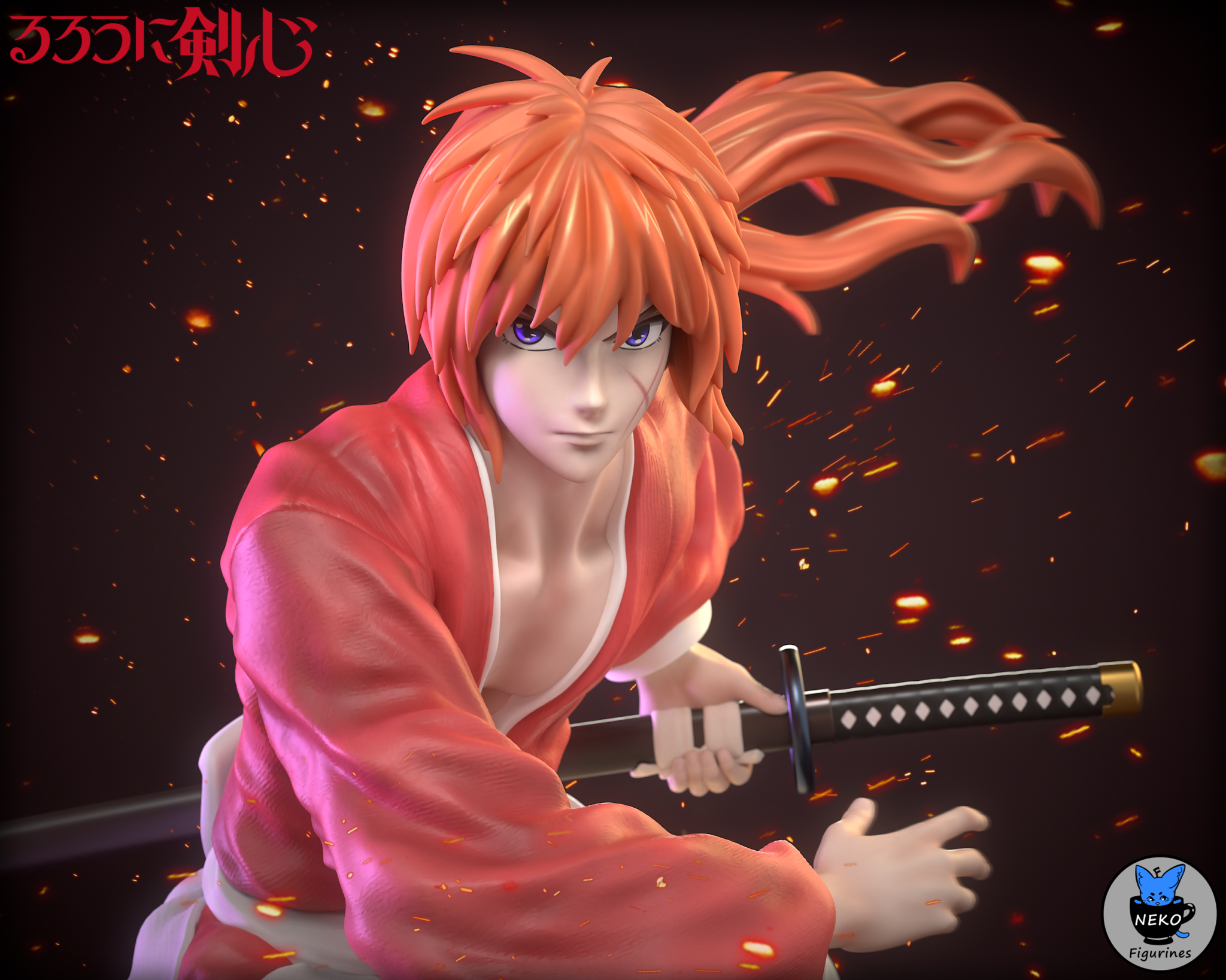 Himura Kenshin - Rurouni Kenshin - STL Files
