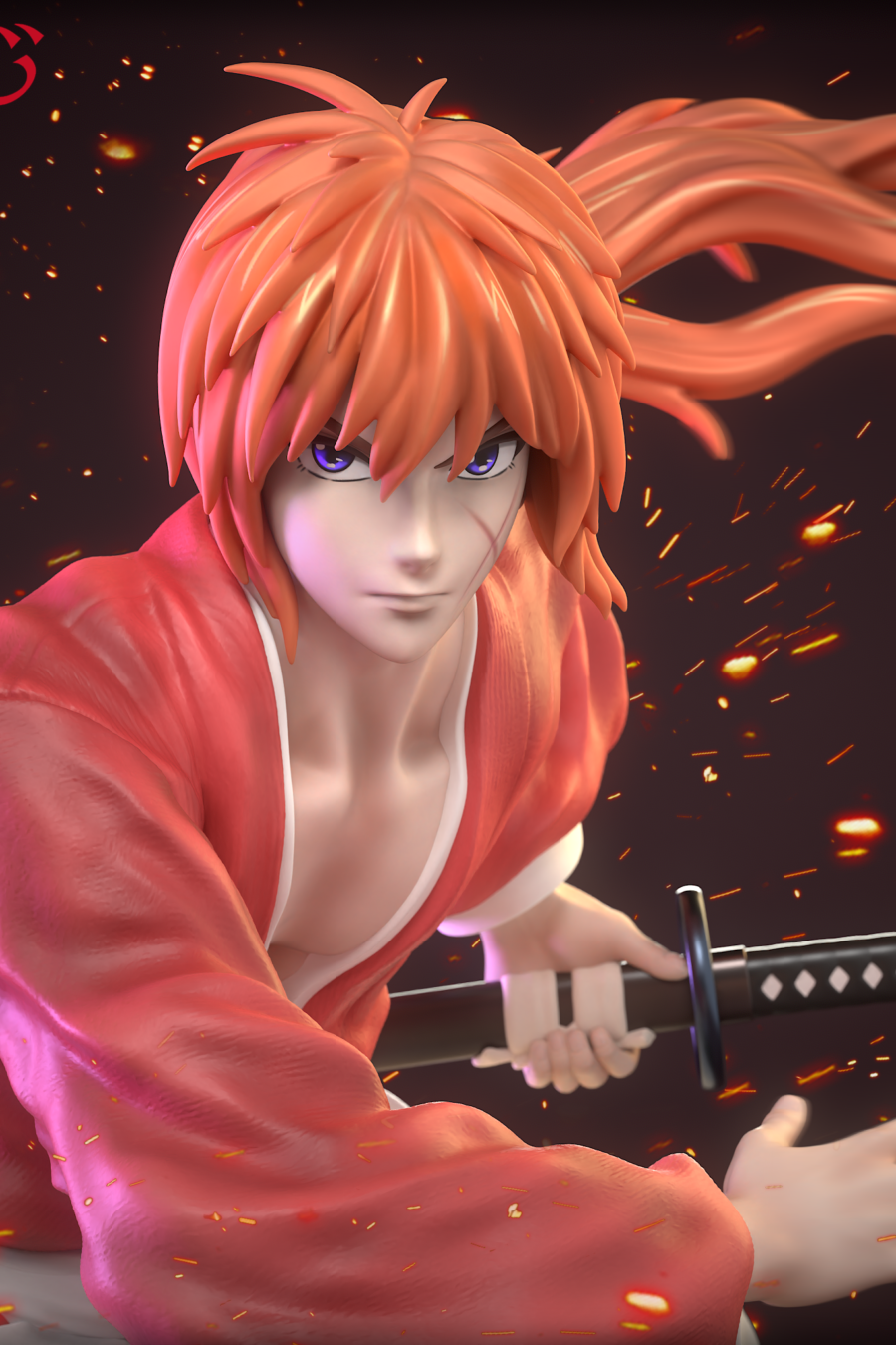 Himura Kenshin de cerca